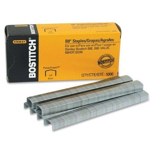 Stanley bostitch b8 power crown staples 5000pk - bosstcr2115-14 free shipping for sale