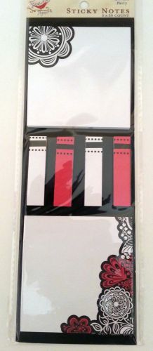 NWT!! Sticky Notes Pads w/ Bookmark Point It Marker Memo Flags