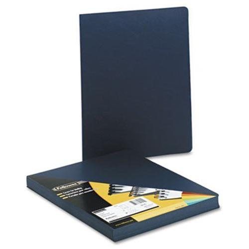 Fellowes Executive Presentation Covers - Oversize, Navy, 50 Pack