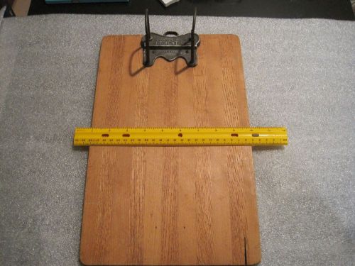 Vtg office specialty jf hunt mfg co clipboard shannon&#039;s arch file rochester ny for sale
