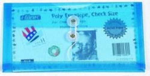 Filexec Poly Envelope Check Size Blue