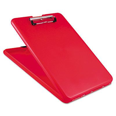 Slimmate storage clipboard, 1/2&#034; capacity, holds 8 1/2w x 12h, red for sale