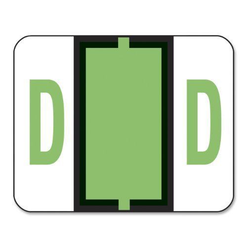 Smead 67074 light green bccr bar-style color-coded alphabetic label - (smd67074) for sale
