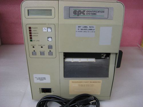 Vintage EPC Identification Systems ML-505 Thermal Transfer Label System Printer