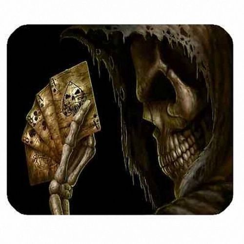 Hot New  Skull Playing Card Large  Mats Mousepad Hot Gift