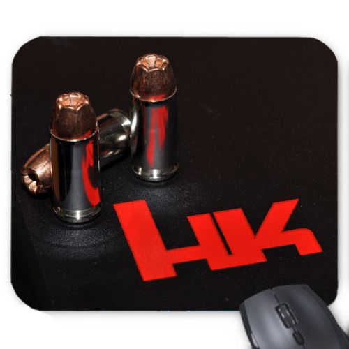 HK Heckler &amp; Koch No Compromise Logo Mousepad Mouse Mat Cute Gift