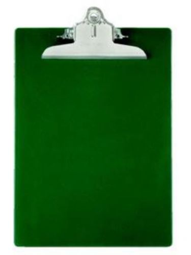 Saunders Recycled Plastic Clipboard Standard Clip Antimicrobial Green