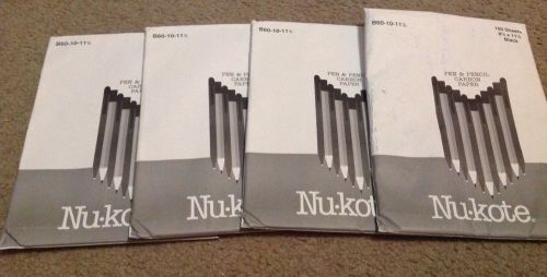 4 packages of Nu-Kote pen and pencil carbon paper
