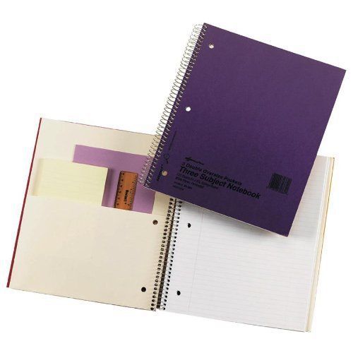 Rediform national pressguard 3-subject notebook - 120 sheet - 16 lb - (red31384) for sale