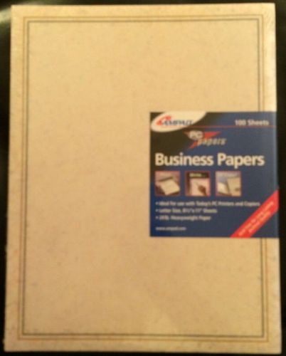 AMPAD PC PAPER Business Paper And Trifold Brochures 2 Packs Of 100 Sheets Each