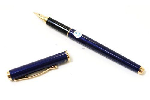 New pilot cavalier fountain pen - fine nib - blue body from japan for sale