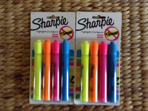 8 Sharpie Highlighters,Assorted Pack
