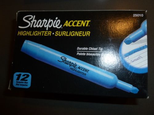 Shanpie Accent HIGHLIGHTER BLUE 12 pack 25010