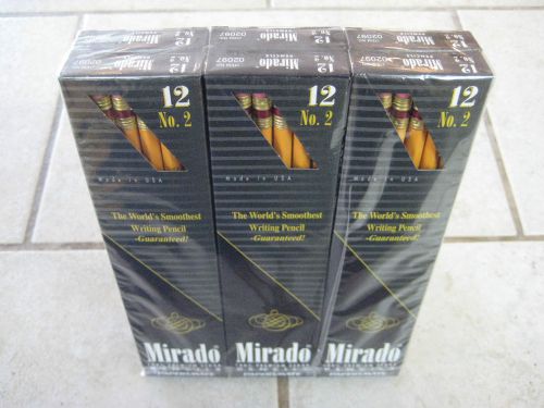 NEW SEALED Paper Mate Mirado 100% Premium Cedar No. 2 Pencils (Total=72 Pencils)