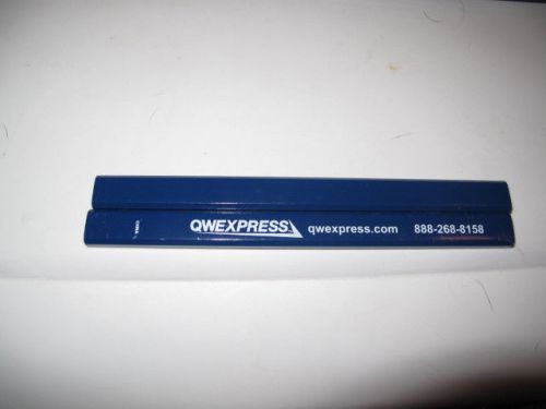 QWEXPRESS Blue Wood Carpenter Pencil NAHB 2014