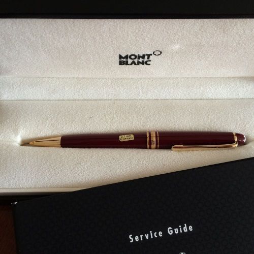 NEU!! Montblanc No. 165 Drehbleistift Classique Bordeaux Meisterstuck Neu!!!