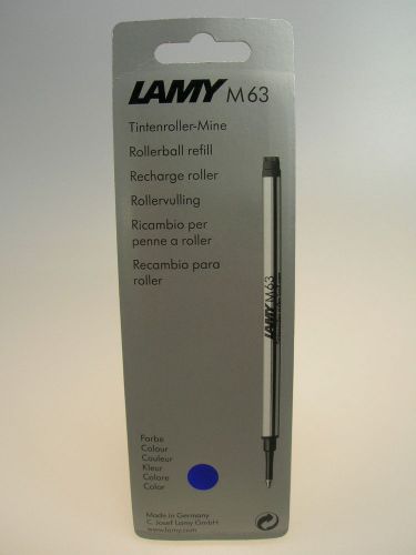 LAMY M63 rollerball refill BLUE ACCENT 2000 STUDIO LOGO