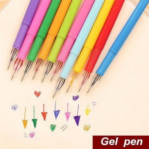 12 color diamond Gel pen Cute pen Stationery Novelty gift Caneta papelaria