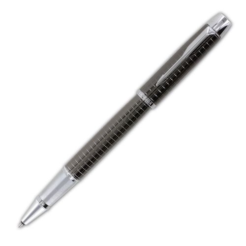 Parker IM Premium Deep Gun Metal Chiseled Medium Point Rollerball Pen (S0908700)