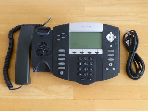 Polycom SoundPoint IP550 VoIP SIP Business Telephone
