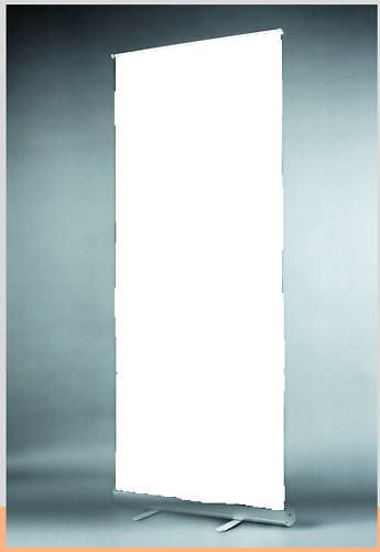 Roll up display 150x200 cm mit weisser leinwand beamerwand projektionswand for sale