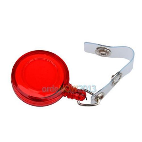 5 pcs new reels retractable badge id card holder c o3t# for sale
