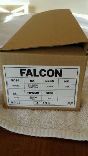 Falcon SC 81 Door Closer (Cylinder Only) Aluminum
