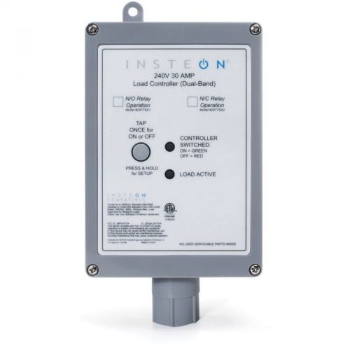 Insteon 220/240V 30A Load Controller 2477SA Normally Open Relay Hot Water Heater