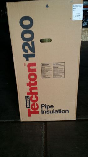 Roxul Techton 1200 Pipe Insulation 6&#034; x2&#034; wall, 9.840  Linear Ft. 312049