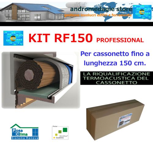 RF150 PROFESSIONAL KIT RENOVA SYSTEM FOR ROLLER SHUTTERS dumpster until L=150CM