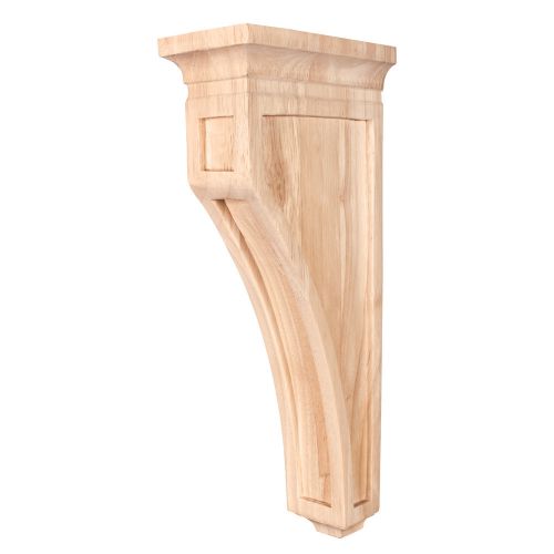 Mission Style Bar Bracket Corbel- 3&#034; x 6&#034; x 14&#034;- #CORH-RW