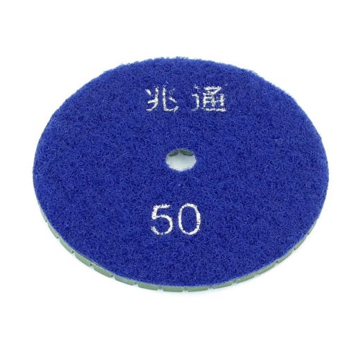 Grit 50 3&#034; Diameter Tile Stone Polisher Grinder Diamond Polishing Pad