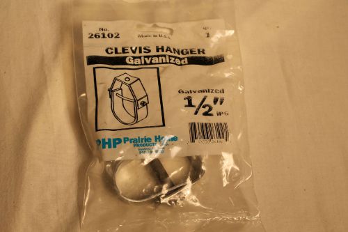 Clevis hanger 1/2 - galvanized - several available / php prairie home brand for sale