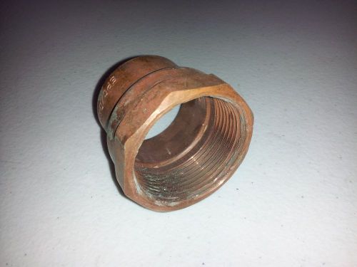 11/2 inch copper dwv female adaptor
