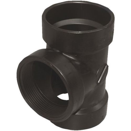 Genova/ABS 81416 Cleanout Tee-1-1/2&#034; ABS CLEANOUT TEE