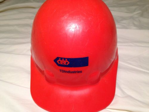 USED TDIndustries Mechanical/Plumbing Company Construction Orange Hardhat