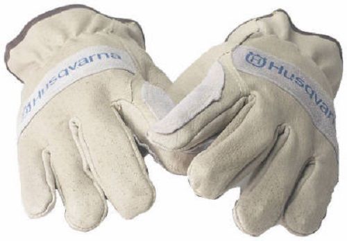 Husqvarna Forest, 1 Size Fits All, Blue/Gray, Heavy Duty Work Gloves