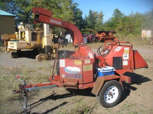 Morbark wood chipper model 2060- kohler engine force feed 2004 model recent ovhl