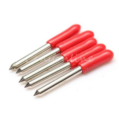 5pcs 45 degree vinyl cutter plotter cutting blades tungsten carbide for roland for sale