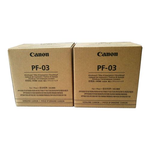 Genuine Brand new Canon Printhead PF-03 2 pcs Print head / lot