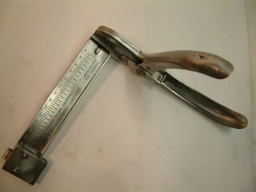H.b. rouse letterpress lead &amp; slug clipper cutter letterpress starter kit item for sale