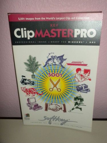Clip Key Master Pro  DOS + Windows 5001 : scrapbook business art