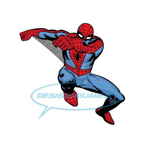 Classic Spider-Man Vector Art