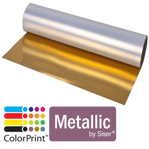1 sheet *metallic gold* siser easyweed heat transfer vinyl 12&#034; x 12&#034; iron on for sale