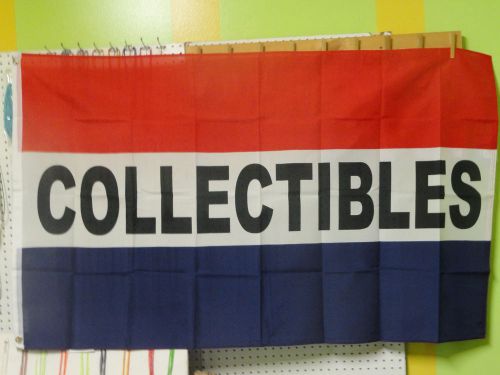 Collectibles , red, white,and blue, 3x5 polyester