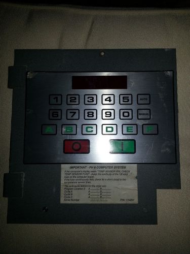 ADC MILNOR MAYTAG COMPLETE FRONT PANEL BOARD V6.39.1.1