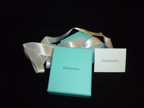Tiffany Box + ribbon---- empty!