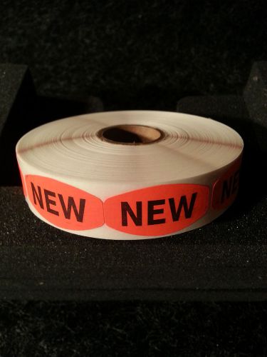 1.5&#034; x .75&#034; NEW LABELS 1000 ea PER ROLL 1M/RL free shipping STICKERS