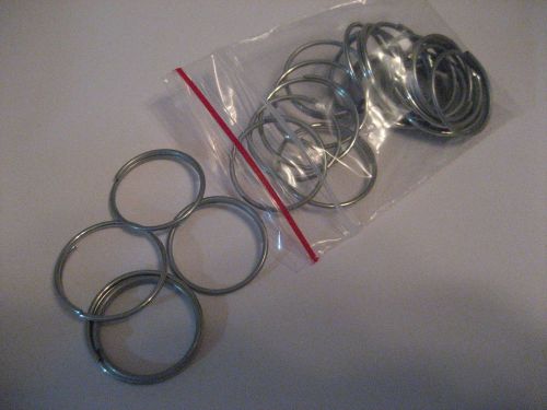 25 wire key rings