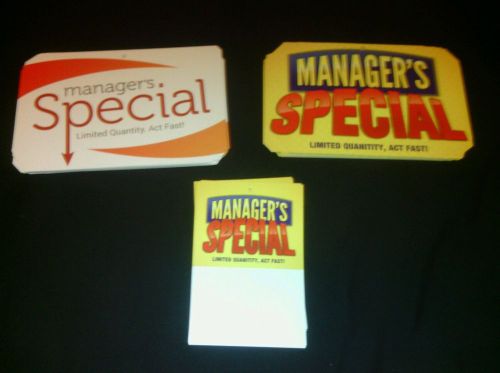 135 sale tags managers special